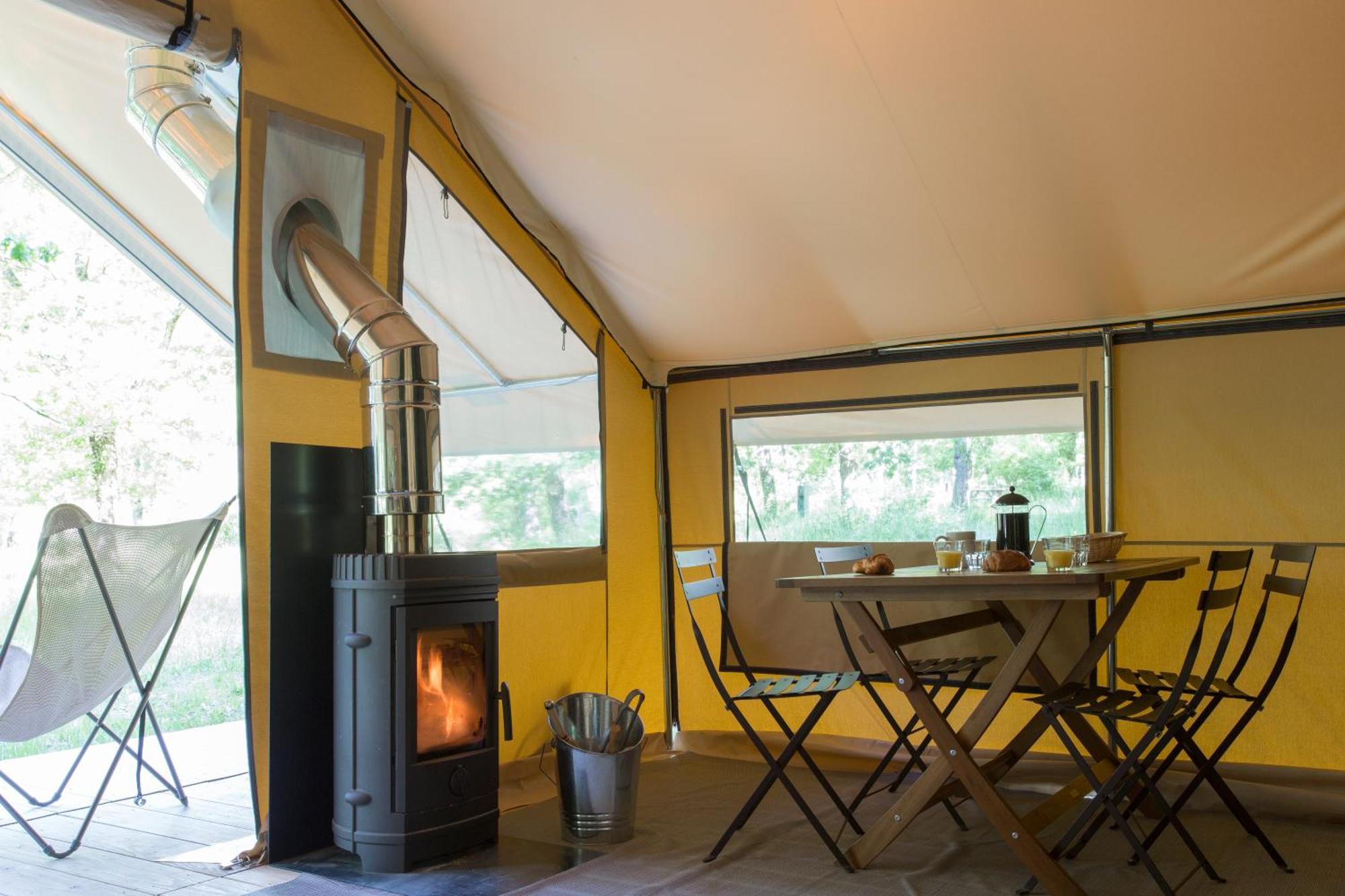 Huttopia La Claree Val-des-Prés Zimmer foto