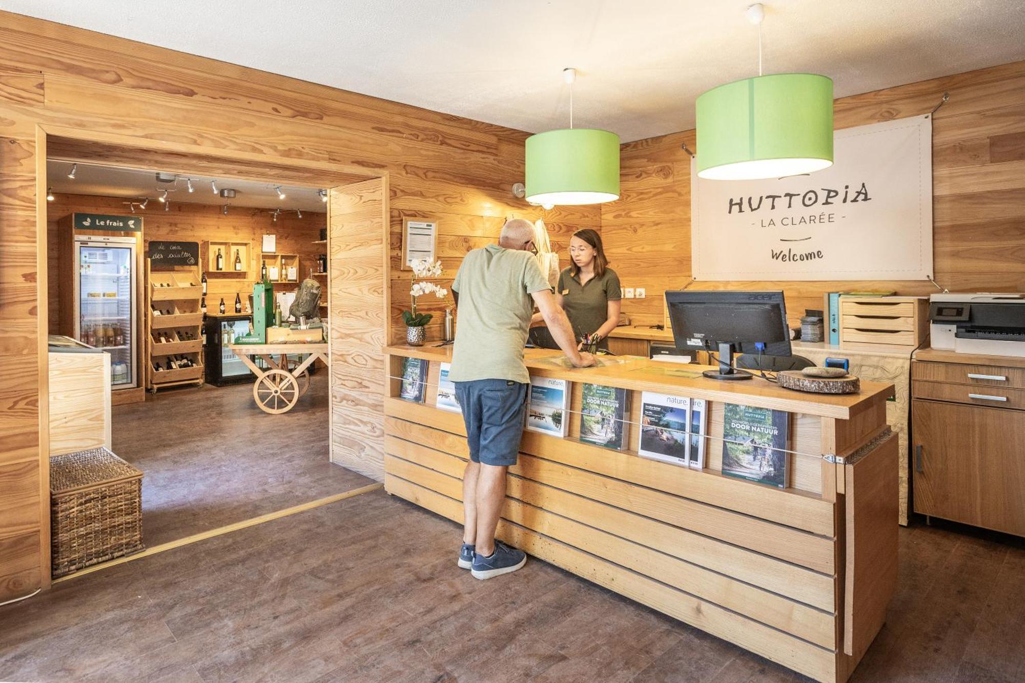 Huttopia La Claree Val-des-Prés Exterior foto